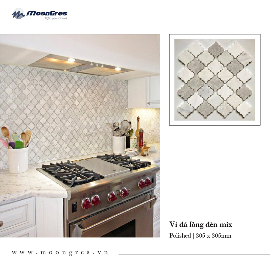 VỈ ĐÁ LỒNG ĐÈN MIX